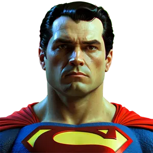 Superman 3d Model PNG 05032024