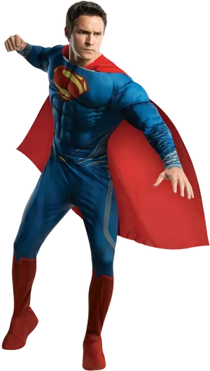 Superman_ Action_ Pose.png PNG