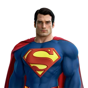 Superman Cartoon PNG 05032024