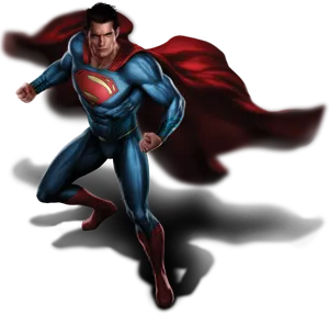 Superman_ Flying_ Action_ Pose