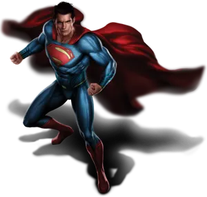 Superman In Flight Pose
