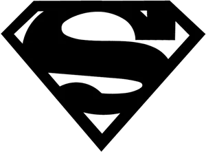 Superman Logo Outline PNG image