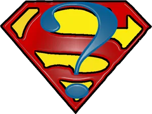 Superman Logo Question Mark PNG image