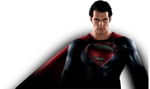 Superman Pose Heroic Stance PNG image