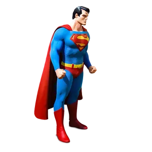 Superman Power Stance PNG 05032024