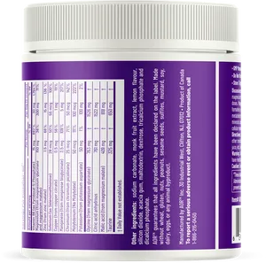 Supplement Nutrition Label PNG