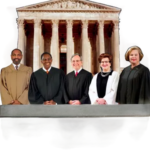 Supreme Court Justices Png 06132024 PNG image