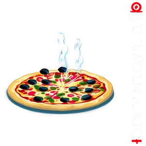 Supreme Pizza Vector Art PNG Gmr