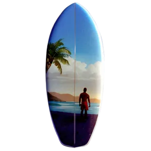 Surfboard Under The Sun Png 05242024 PNG image