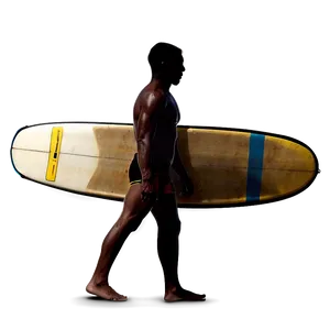 Surfer Carrying Board Png 63 PNG image