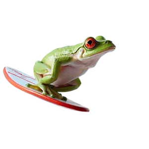 Surfing Frog Cool PNG 20 PNG