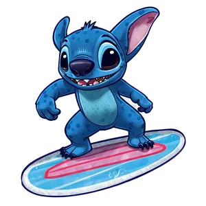 Surfing Stitch Png 05032024 PNG image