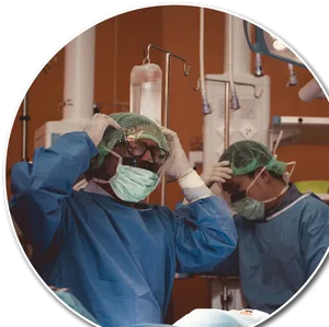 Surgeonsin Operating Room PNG image
