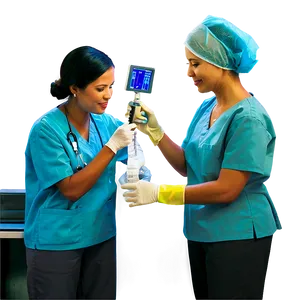 Surgery Nurse Assisting Png Tdu PNG image