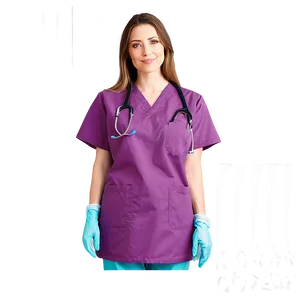 Surgery Scrubs And Gloves Png 10 PNG image