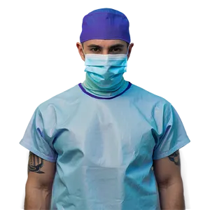 Surgical Mask And Cap PNG 06252024 PNG