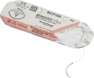 Surgical Suture Packet PNG