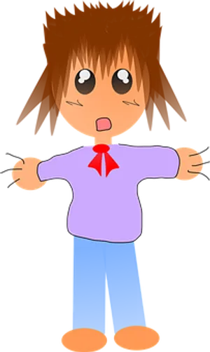 Surprised Anime Character Cartoon