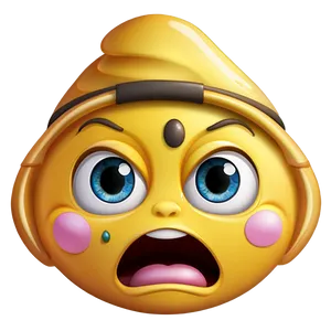 Surprised Face Emoji Png 29 PNG image