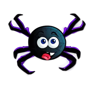 Surprised Spider Cartoon Png 06272024 PNG image