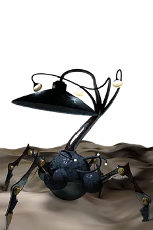 Surreal Alien Robot Spider