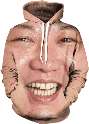 Surreal Face Mashup Artwork PNG