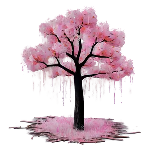 "surreal Pink Tree PNG" 48