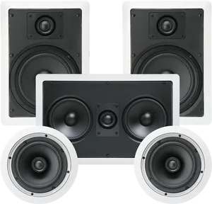 Surround Sound Speaker System PNG