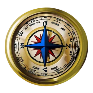 Survival Compass PNG 05042024