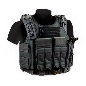 Survival Tactical Vest Bulletproof Png 06262024 PNG image