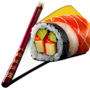Sushi And Chopsticks PNG Pyh55