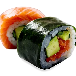 Sushi In Seaweed Wrap Png Sjf PNG image