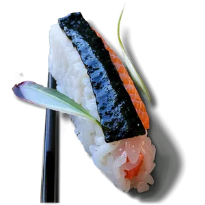 Sushi Rice And Fish PNG Hcv