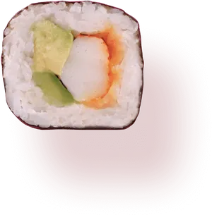 Sushi Roll Cross Section