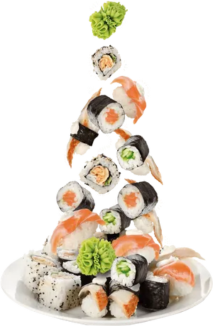 Sushi Selection Levitation
