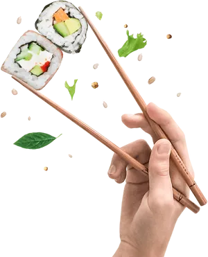 Sushi Suspendedin Midair