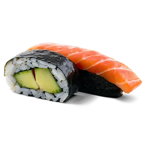 Sushi With Ginger PNG Egp