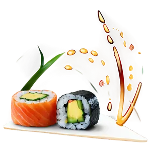 Sushi With Ginger Png Uxs PNG image