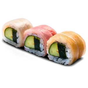 Sushi With Pickled Radish Png Dxi PNG image