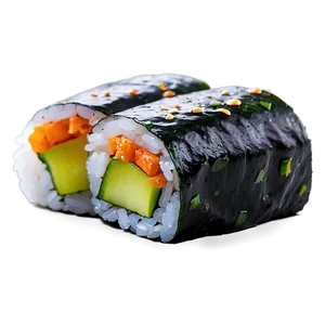 Sushi With Soy Sauce PNG 05212024