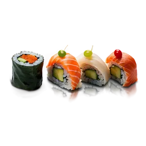 Sushi With Soy Sauce PNG 68