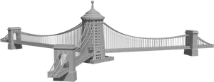 Suspension Bridge3 D Model PNG image