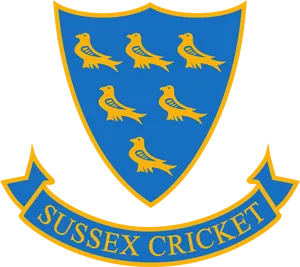 Sussex Cricket Logo PNG image