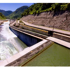 Sustainable Hydropower Dam Png Bmr PNG image