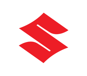 Suzuki Logo Redon Gray Background PNG image