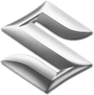 Suzuki Logo Silver3 D PNG image