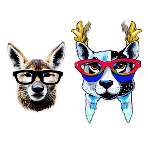 Swag Glasses On Animals Png 20 PNG image