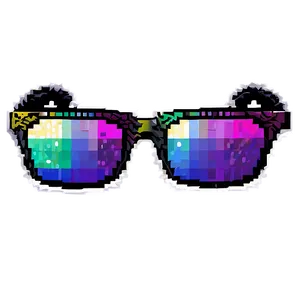Swaggy Pixel Glasses PNG Wuc82 PNG