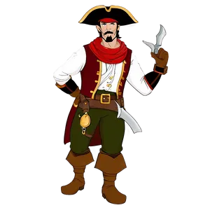 Swashbuckling Rogue Pirate Png 15 PNG image