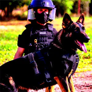 Swat K9 Unit In Action Png 06122024 PNG image